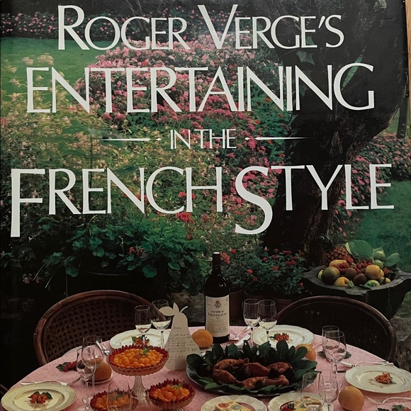 SIGNED Roger Verge’s Entertaining the French Style Vintage Hardcover Book - Picture 16 of 16